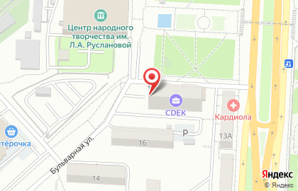 Магазин овощей и фруктов на проспекте Строителей на карте
