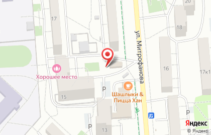 Магазин рыбы и морепродуктов на ул. Митрофанова, вл15 на карте