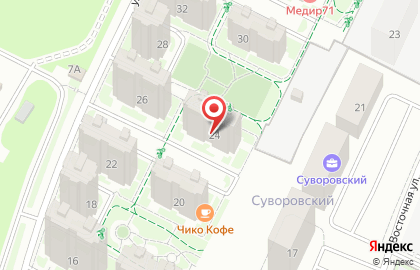 Строительная компания Суворовский квартал на карте