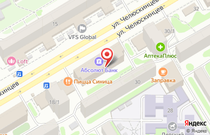 Служба доставки суши и роллов Бамбук на Площади Гарина-Михайловского на карте