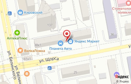 Гипермаркет аксессуаров и запчастей, для телефонов, ноутбуков и планшетов Detalka в Ленинском районе на карте
