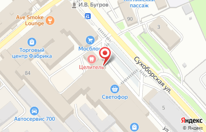 Столовая Ной на улице Бабушкина на карте