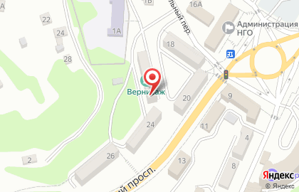 Городская картинная галерея Вернисаж на карте