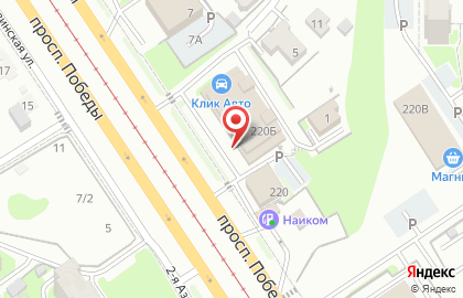 Оптово-розничная цветочная база Клумба на проспете Победы, 220Б на карте
