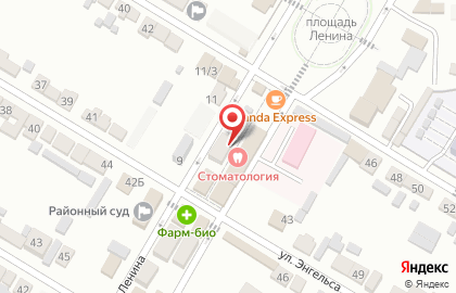 Салон красоты Beauty & Art на улице Ленина на карте