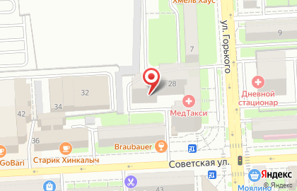 Консалтинговая компания Финэксперт на Советской улице на карте