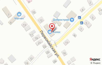 Продуктовый магазин в Брянске на карте