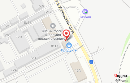 Зеленое Яблоко в Москве на карте