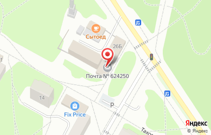 Почта Банк в Екатеринбурге на карте