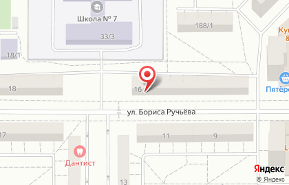 Продуктовый магазин Ситно в Орджоникидзевском районе на карте