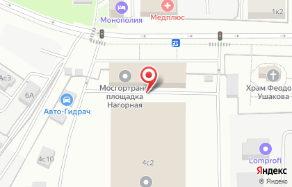 Мосгортранс гуп # 8 Троллейбусный Парк на карте