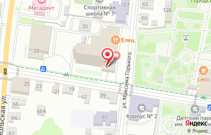 Электронный отчет на карте