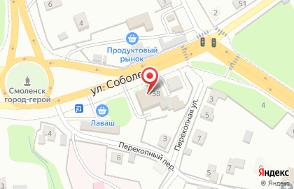 Шинный центр Tyreplus на улице Соболева на карте