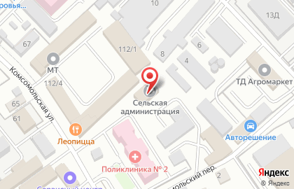 Возрождение, МУП на карте
