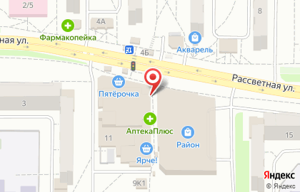 Кофейня-кондитерская Дудник в Калининском районе на карте