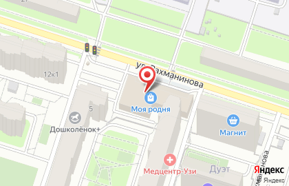 Мебельный салон в Пензе на карте
