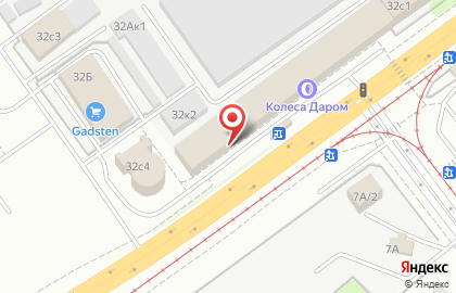 Торгово-сервисный шинный центр Kolobox.ru на карте