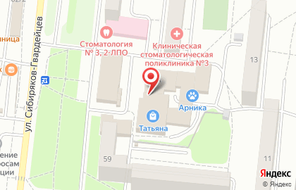 Райс на площади Карла Маркса на карте