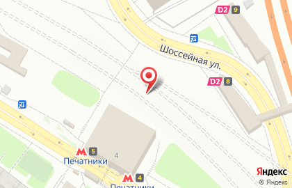 Ека на Шоссейной улице на карте