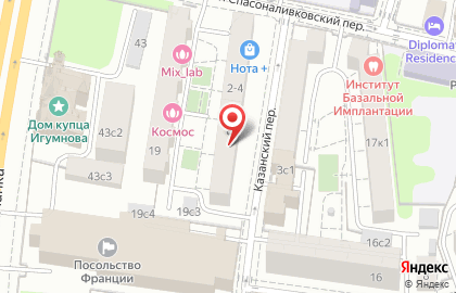 Студия наращивания ресниц в Москве на карте