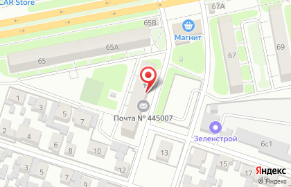 Городская поликлиника №2 Отделение врачей общей практики на карте