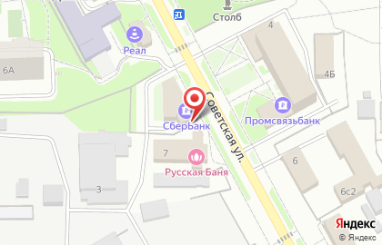 СберБанк в Москве на карте
