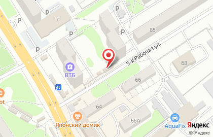 Магазин Азовский Бройлер в Октябрьском районе на карте