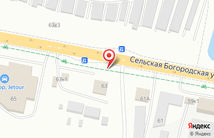 ООО Потенциал авто на Сельской Богородской улице на карте