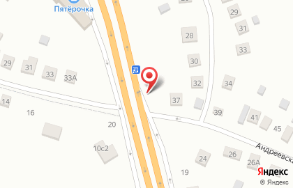 Продуктовый магазин в Тюмени на карте