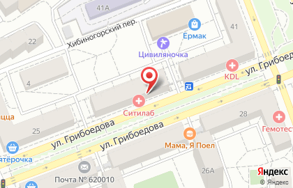 Микрофинансовая компания Деньги в займ в Чкаловском районе на карте