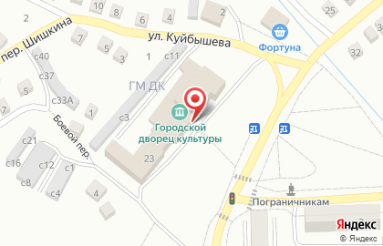 Городской дворец культуры на Коммунистической улице на карте