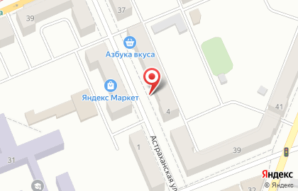 Салон-парикмахерская Тиара на Астраханской улице на карте