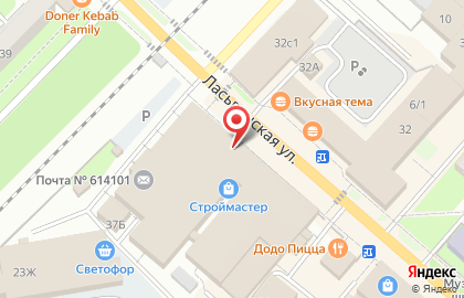 Магазин Планета ковров на Ласьвинской улице на карте