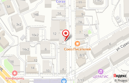 Негосударственный пенсионный фонд Благосостояние на улице Терешковой на карте