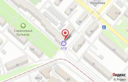 Телекомпания АТВ в Железнодорожном районе на карте