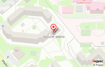 Почта России в Туле на карте