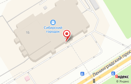 Салон связи МегаФон на Ленинградском проспекте в Железногорске на карте