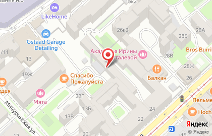 Авторская студия перманентного макияжа Оксаны Смакограй в Петроградском районе на карте