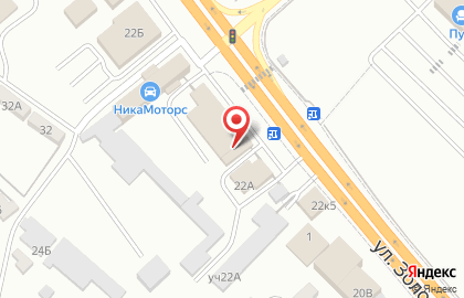Оптово-розничный склад искусственных цветов на карте