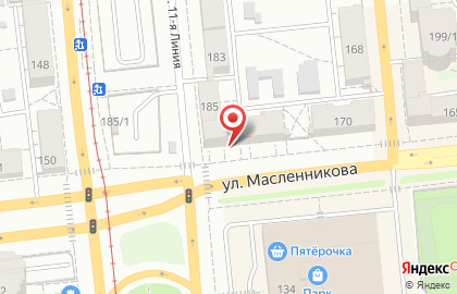Компания Автоспец-Инструмент в Октябрьском районе на карте