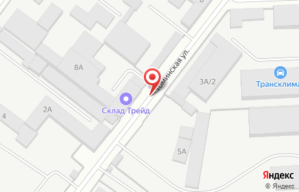 Мебельная фабрика Долли на Томинской улице на карте