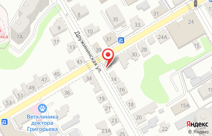 Автотехцентр Барс на улице Красной Армии на карте