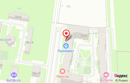 Магазин суши Сушимаг в Красносельском районе на карте