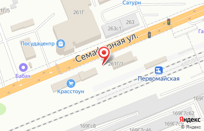Автокомплекс Маслёныч в Свердловском районе на карте