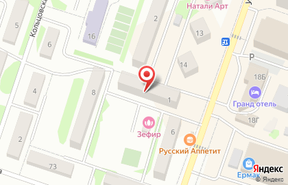 Кафе быстрого питания в Павловске на карте