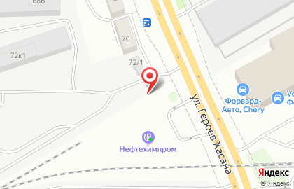 Компания по продаже оборудования для профессионального строительства Хилти Дистрибьюшн ЛТД на улице Героев Хасана на карте