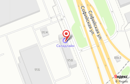 Компания РосКварц на Софийской улице на карте