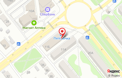 Супермаркет Пятёрочка на проспекте Текстильщиков на карте