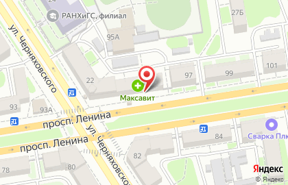 Магазин Павловская курочка на проспекте Ленина, 95 в Дзержинске на карте