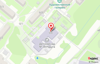 Детский сад Радуга №39 на карте